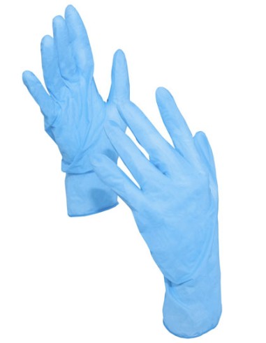 KOR-HSEN-Disposable Nitrile Gloves Kars (Pack of 100)